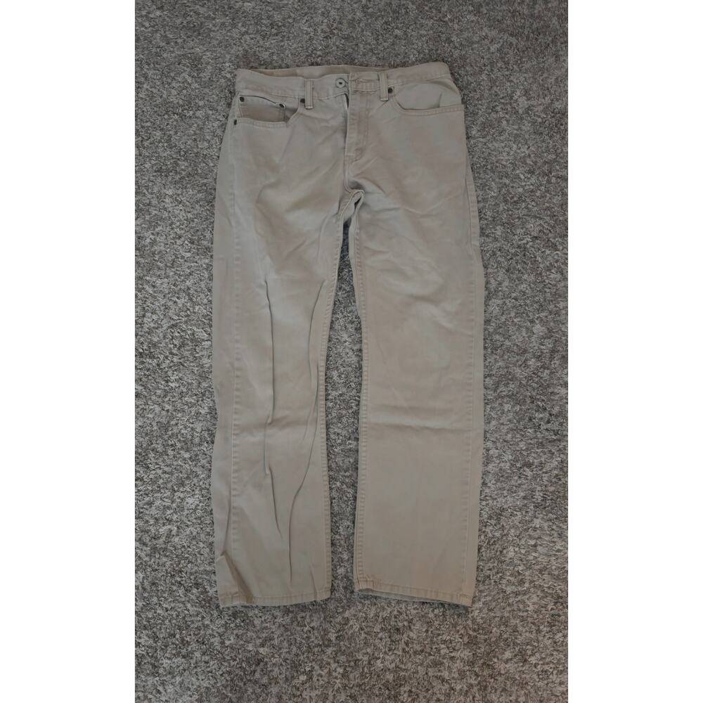 Levi's Khaki Men's Jeans Pants 505 Size W32 L30